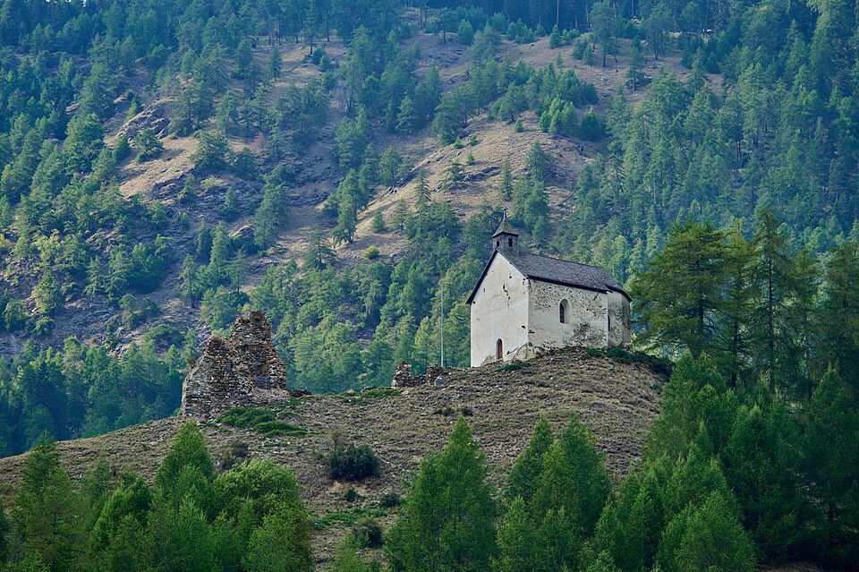 Ruine Obermatsch - Rovine di Castello di Màzia di Sopra