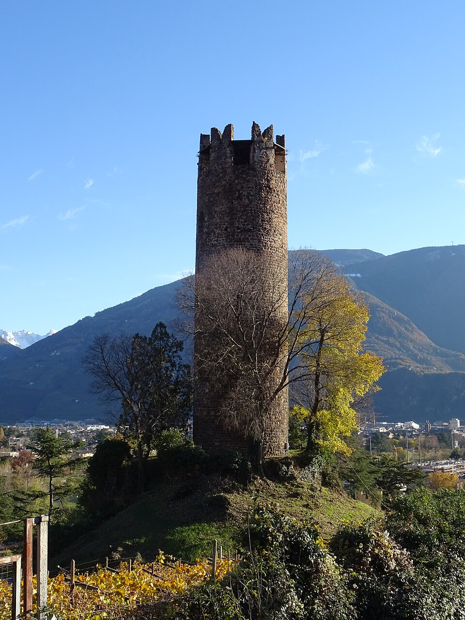 Torre Druso - Gscheibter Turm