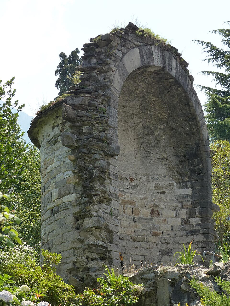 abside della Cappella di Santa Maria di Piona