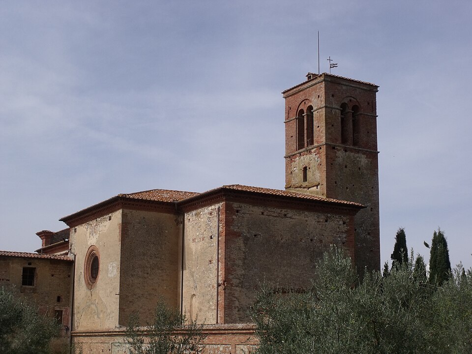 chiesa dell'abbazia di Sant'Anna in Pienza