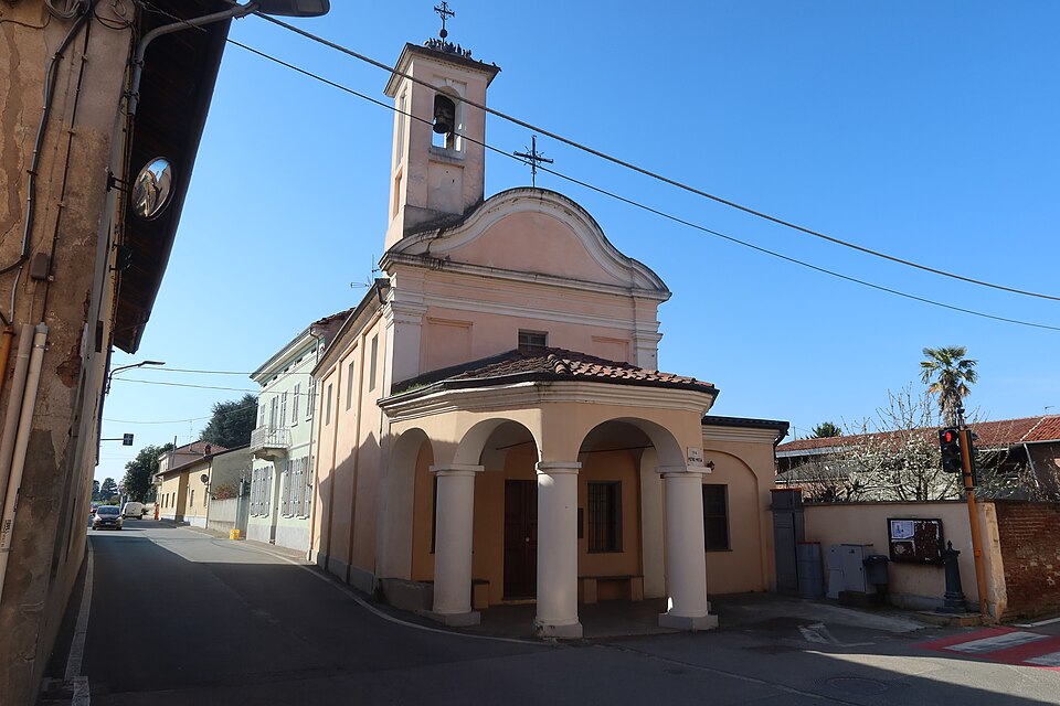 chiesa di San Bernardo di Mentone e l'Addolorata