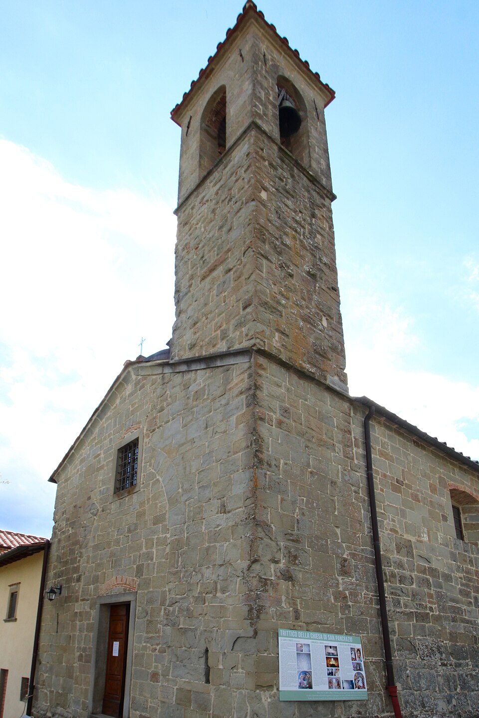 chiesa di san Pancrazio a Cetica
