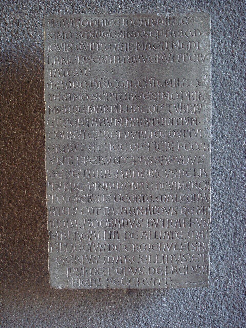 Iscrizione romana