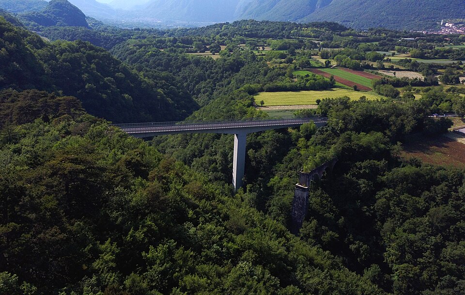 Viadotto Astico ex Ferrovia Rochette-Asiago