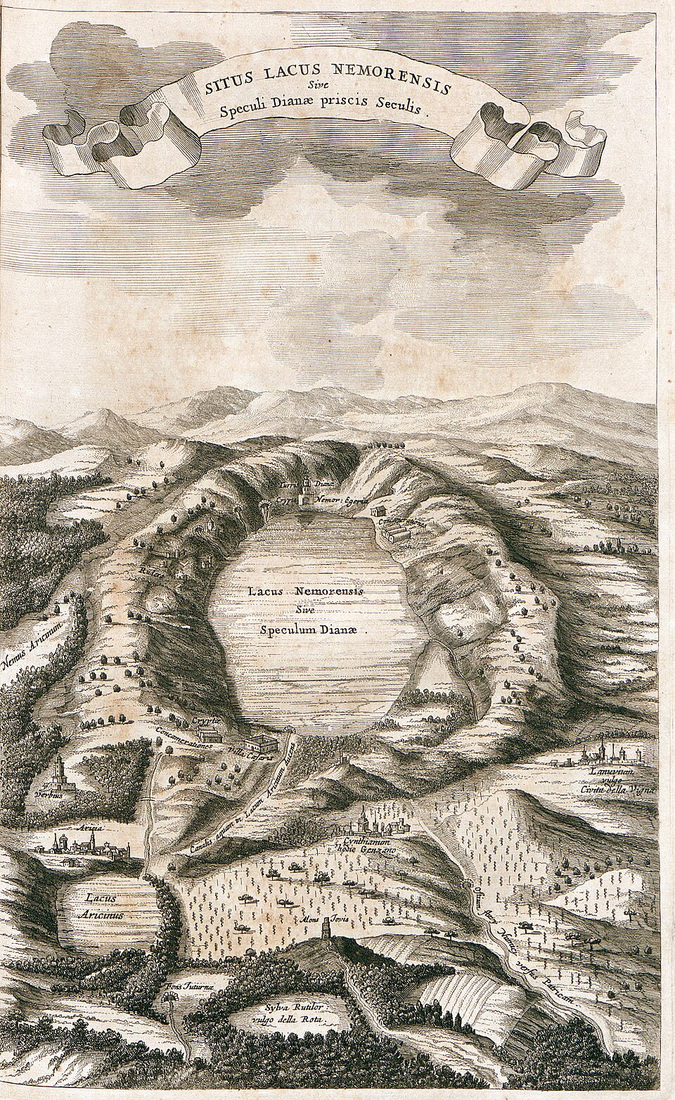 Emissario del Lago di Nemi (ingresso)