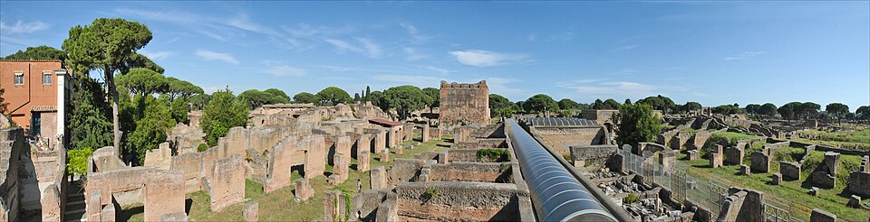 Caseggiato dei Misuratori del Grano (Ostia Antica R1,VII,1-2)