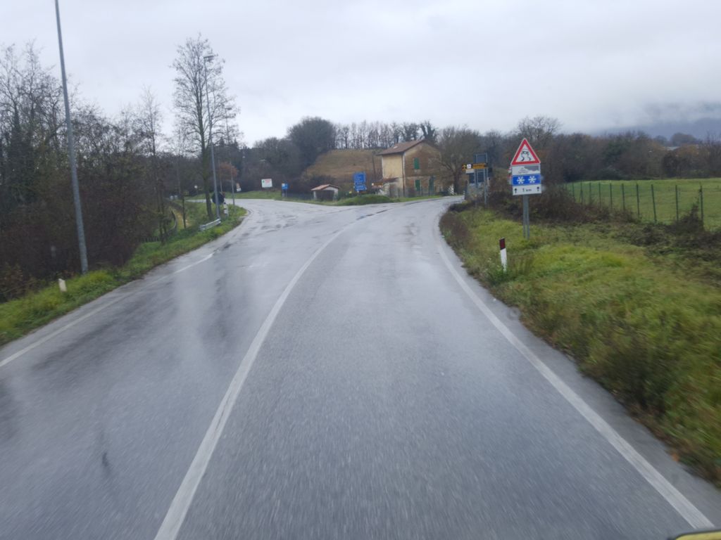 Perimetro delle mura di Sentinum (approssimativo)