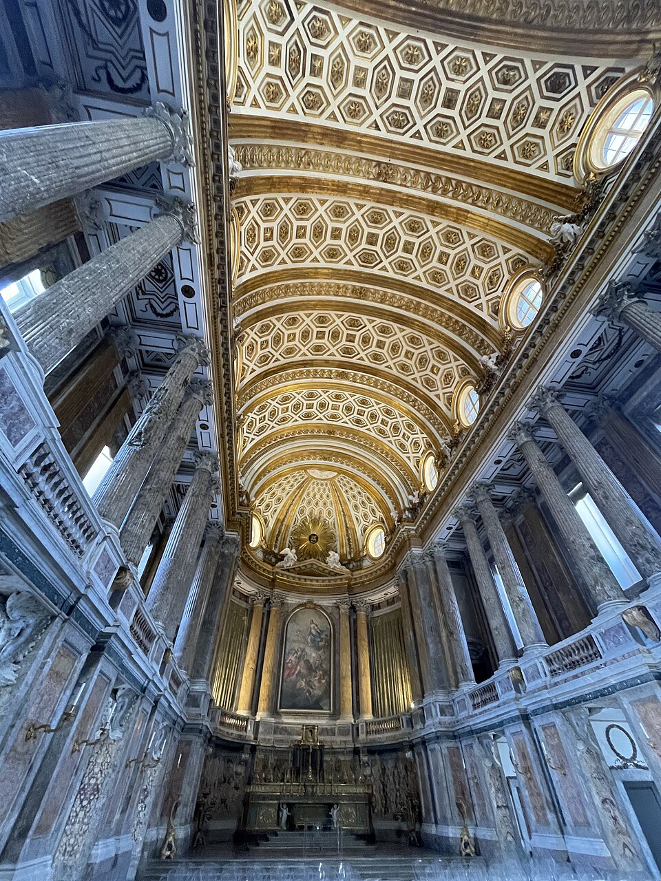18th-Century Royal Palace at Caserta with the Park, the Aqueduct of Vanvitelli, and the San Leucio Complex